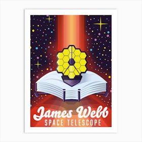 James Webb Space Telescope. Art Print