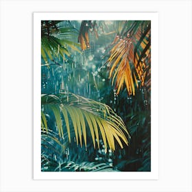 Rain In The Jungle Art Print