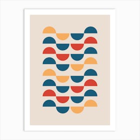 Abstract Bauhaus Art Print Art Print