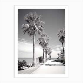 Marbella, Spain, Black And White Photography 1 Art Print