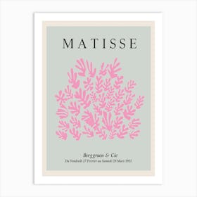 Matisse Minimal Cutout 4 Art Print