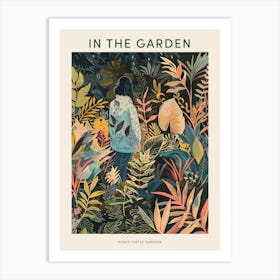 In The Garden Poster Powis Castle Gardens United Kingdom 3 Art Print