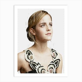 Emma Watson Portrait Art Print