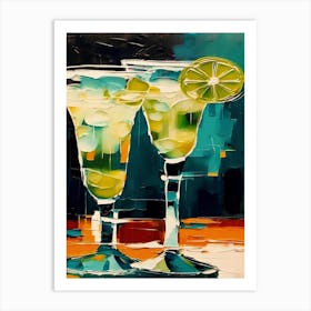 Margaritas Art Print