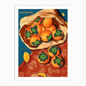 Persimmon 1 Art Print