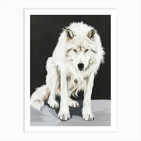 White Wolf 1 Art Print