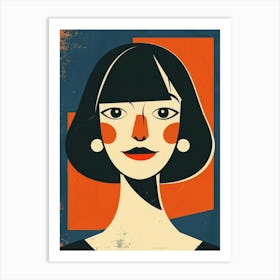 Portrait Of A Woman 532 Art Print