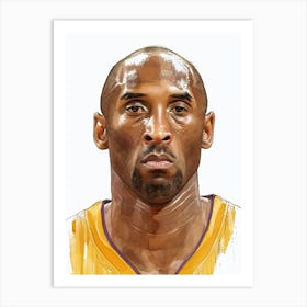 Kobe Bryant Art Print