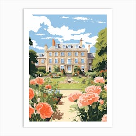 Mount Stewart House And Gardens United Kingdom 5 Illustration  Art Print
