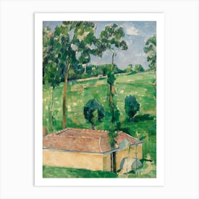 The Spring House, Paul Cézanne Art Print