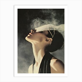 'Smoke' 7 Art Print