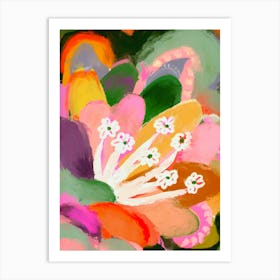 Colorful Bloom Art Print