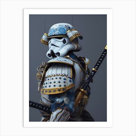 Stormtropper As A Vintagepunk Samurai 30 Art Print