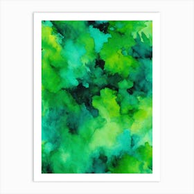 Abstract Watercolor Painting 1 Art Print