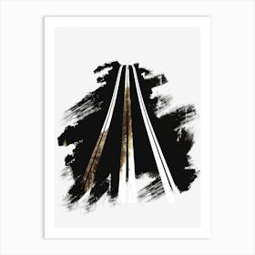 Road To Nowhere 3 Art Print