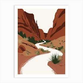 Utah Illustration Art Print