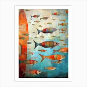 Sardines art print Art Print