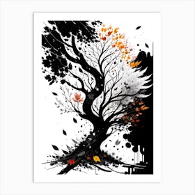 Autumn Tree 9 Art Print