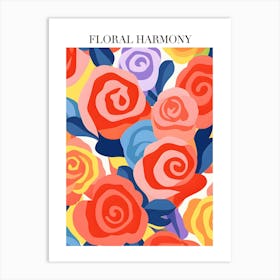 Floral Harmony Art Print