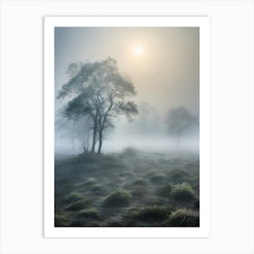 Misty Morning 10 Art Print