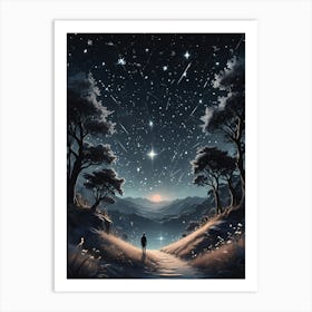 Starry Night 22 Art Print