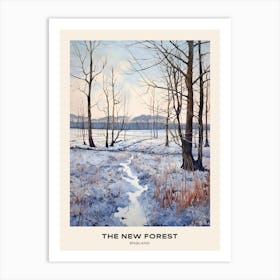 The New Forest England 3 Poster Art Print