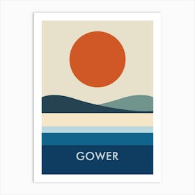 Gower Art Print
