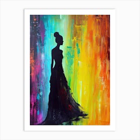 Bohemian Starlight, Boho Art Style 1 Art Print