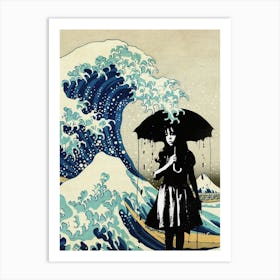 Under The Wave Art Print