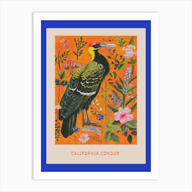 Spring Birds Poster California Condor 3 Art Print