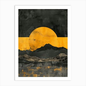 Sunset Canvas Print 5 Art Print