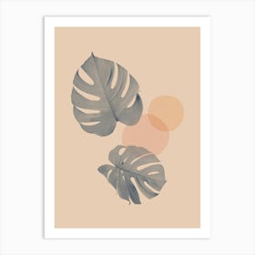 Harmonious floral composition 8 Art Print