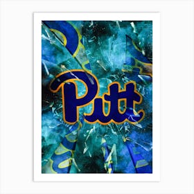 Pittsburgh Panthers 1 Art Print