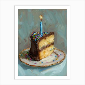 Birthday Cake 9 Art Print