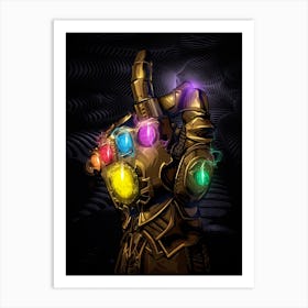 The Decimation Thanos Art Print