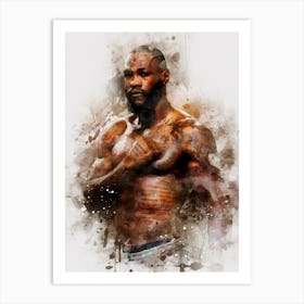 Deontay Wilder Art Print