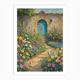 Walled Garden Art Print