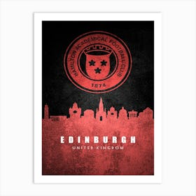 Hamilton Academical Art Print