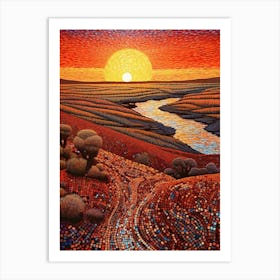 Hanford Reach National Monument 1 Art Print