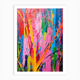 Acrylic Art Brut Wilderness Art Print