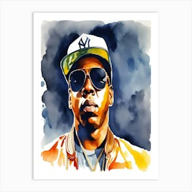 Shawn Corey Carter_Jay-Z 8 Art Print