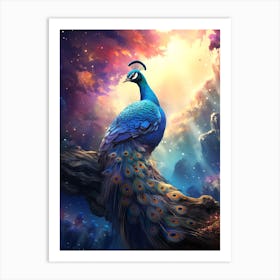 Peacock Art Print