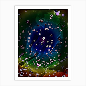 Abstract Aurora Borealis Art Print