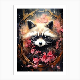 Raccoon 1 Art Print