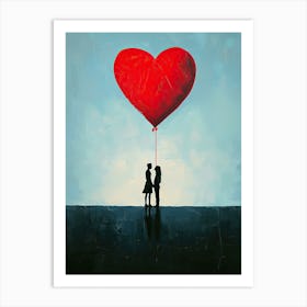 'Romantic Love' Valentine's Day Art Print