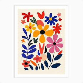 Floral Print 1 Art Print