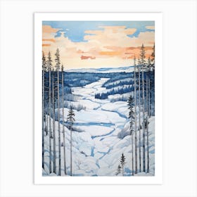 Oulanka National Park Finland 1 Copy Art Print