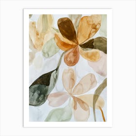 Earthy Bloom No 3 Art Print