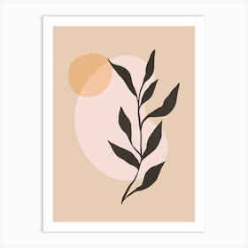 Harmonious floral composition 5 Art Print