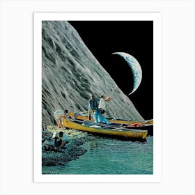 Moon River  Art Print